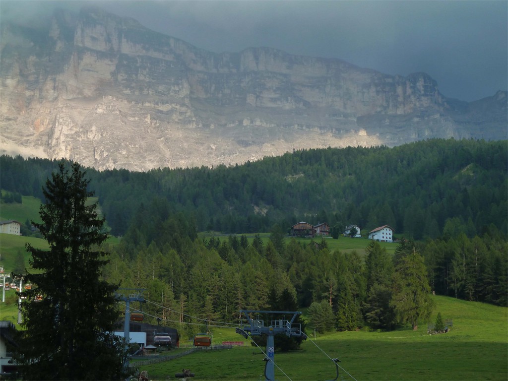 Aufziehendes Gewitter