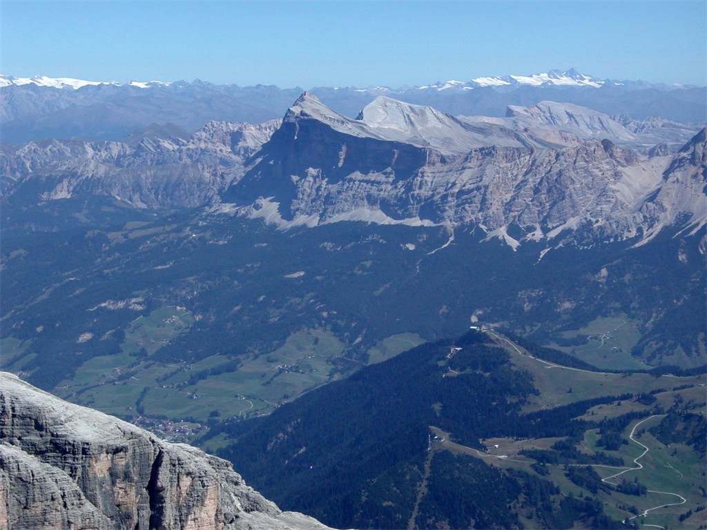 Fernblick vom Piz Boé