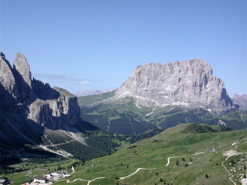 Murfreidtürme und Saslonch (Langkofel)